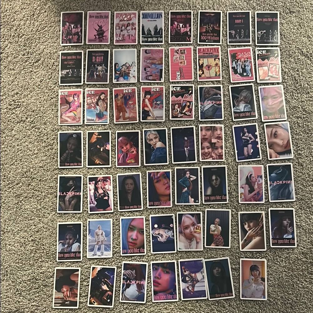 Blackpink Lomo card set